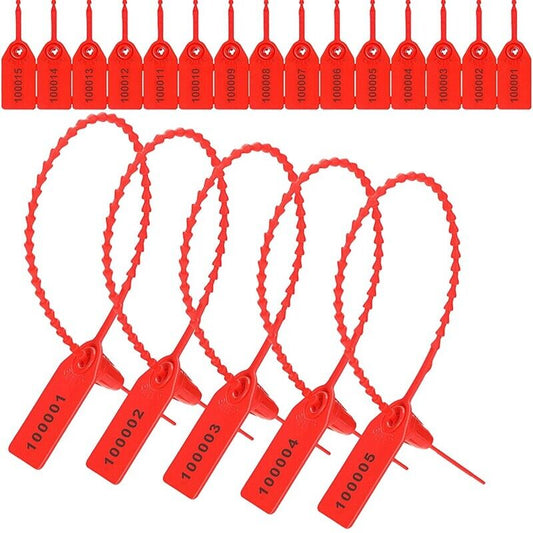 1000 pcs * Security Tags Seals Safety Numbered